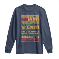 Harriet Tubman Powerful Quote Long Sleeve Shirt Strong Black Women Pride - Wonder Print Shop