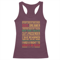 Harriet Tubman Powerful Quote Racerback Tank Top Strong Black Women Pride - Wonder Print Shop