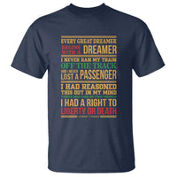 Harriet Tubman Powerful Quote T Shirt Strong Black Women Pride - Wonder Print Shop