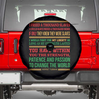 Harriet Tubman Powerful Quote Spare Tire Cover Female Empowerment History Gift - Wonder Print Shop