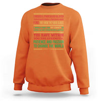 Harriet Tubman Powerful Quote Sweatshirt Female Empowerment History Gift - Wonder Print Shop