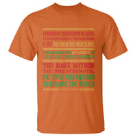 Harriet Tubman Powerful Quote T Shirt Female Empowerment History Gift - Wonder Print Shop
