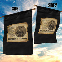 Harriet Tubman Quote Garden Flag Liberty Or Death Empowerment Gift - Wonder Print Shop
