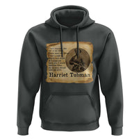 Harriet Tubman Quote Hoodie Liberty Or Death Empowerment Gift - Wonder Print Shop
