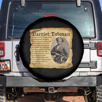 Vintage Harriet Tubman Poster Spare Tire Cover Female Empowerment History Gift - Wonder Print Shop