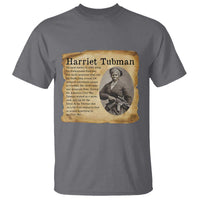 Vintage Harriet Tubman Poster T Shirt Female Empowerment History Gift - Wonder Print Shop