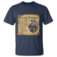 Vintage Harriet Tubman Poster T Shirt Female Empowerment History Gift - Wonder Print Shop