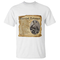 Vintage Harriet Tubman Poster T Shirt Female Empowerment History Gift - Wonder Print Shop