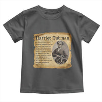 Vintage Harriet Tubman Poster Toddler T Shirt Female Empowerment History Gift - Wonder Print Shop