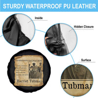 Harriet Tubman Quote Spare Tire Cover I Freed A Thousand People Vintage Poster - Wonder Print Shop