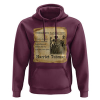 Harriet Tubman Quote Hoodie I Freed A Thousand People Vintage Poster - Wonder Print Shop