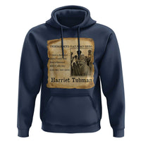 Harriet Tubman Quote Hoodie I Freed A Thousand People Vintage Poster - Wonder Print Shop
