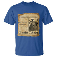 Harriet Tubman Quote T Shirt I Freed A Thousand People Vintage Poster - Wonder Print Shop
