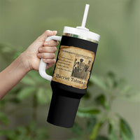 Harriet Tubman Quote Tumbler With Handle I Freed A Thousand People Vintage Poster - Wonder Print Shop