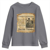Harriet Tubman Quote Youth Sweatshirt I Freed A Thousand People Vintage Poster - Wonder Print Shop