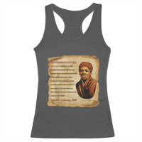 Harriet Tubman Racerback Tank Top Black American Hero Underground Railroad - Wonder Print Shop