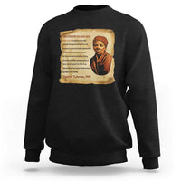 Harriet Tubman Sweatshirt Black American Hero Underground Railroad - Wonder Print Shop