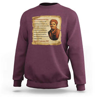 Harriet Tubman Sweatshirt Black American Hero Underground Railroad - Wonder Print Shop