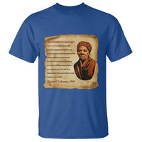 Harriet Tubman T Shirt Black American Hero Underground Railroad - Wonder Print Shop