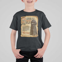 Harriet Tubman We Out T Shirt For Kid Vintage Black History Gift - Wonder Print Shop