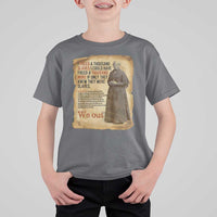 Harriet Tubman We Out T Shirt For Kid Vintage Black History Gift - Wonder Print Shop