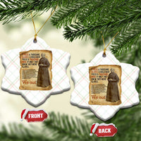Harriet Tubman We Out Ceramic Ornament Vintage Black History Gift - Wonder Print Shop