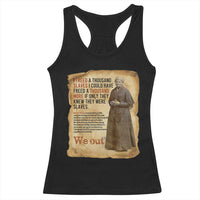 Harriet Tubman We Out Racerback Tank Top Vintage Black History Gift - Wonder Print Shop