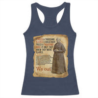 Harriet Tubman We Out Racerback Tank Top Vintage Black History Gift - Wonder Print Shop