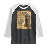 Harriet Tubman We Out Raglan Shirt Vintage Black History Gift - Wonder Print Shop