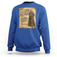 Harriet Tubman We Out Sweatshirt Vintage Black History Gift - Wonder Print Shop