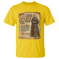 Harriet Tubman We Out T Shirt Vintage Black History Gift - Wonder Print Shop