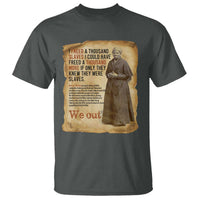 Harriet Tubman We Out T Shirt Vintage Black History Gift - Wonder Print Shop