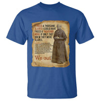 Harriet Tubman We Out T Shirt Vintage Black History Gift - Wonder Print Shop