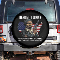 Harriet Tubman Patriotic Spare Tire Cover Female Empowerment History Gift