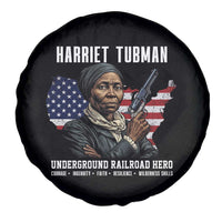 Harriet Tubman Patriotic Spare Tire Cover Female Empowerment History Gift