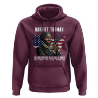 Harriet Tubman Patriotic Hoodie Female Empowerment History Gift