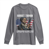 Harriet Tubman Patriotic Long Sleeve Shirt Female Empowerment History Gift