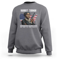 Harriet Tubman Patriotic Sweatshirt Female Empowerment History Gift