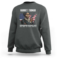 Harriet Tubman Patriotic Sweatshirt Female Empowerment History Gift