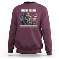 Harriet Tubman Patriotic Sweatshirt Female Empowerment History Gift
