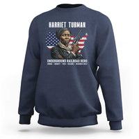 Harriet Tubman Patriotic Sweatshirt Female Empowerment History Gift
