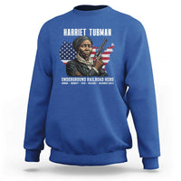 Harriet Tubman Patriotic Sweatshirt Female Empowerment History Gift