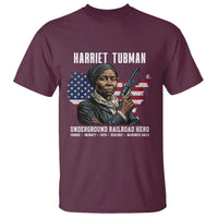 Harriet Tubman Patriotic T Shirt Female Empowerment History Gift