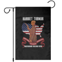 Harriet Tubman Patriotic Garden Flag Strong Black Women Pride