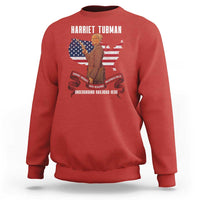 Harriet Tubman Patriotic Sweatshirt Strong Black Women Pride
