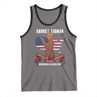 Harriet Tubman Patriotic Tank Top Strong Black Women Pride