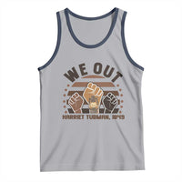 Harriet Tubman We Out 1849 Tank Top Vintage Sunset Black American Hero