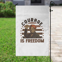 Harriet Tubman Legacy Garden Flag Courage Is Freedom