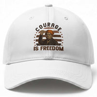 Harriet Tubman Legacy Baseball Cap Courage Is Freedom