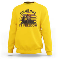 Harriet Tubman Legacy Sweatshirt Courage Is Freedom